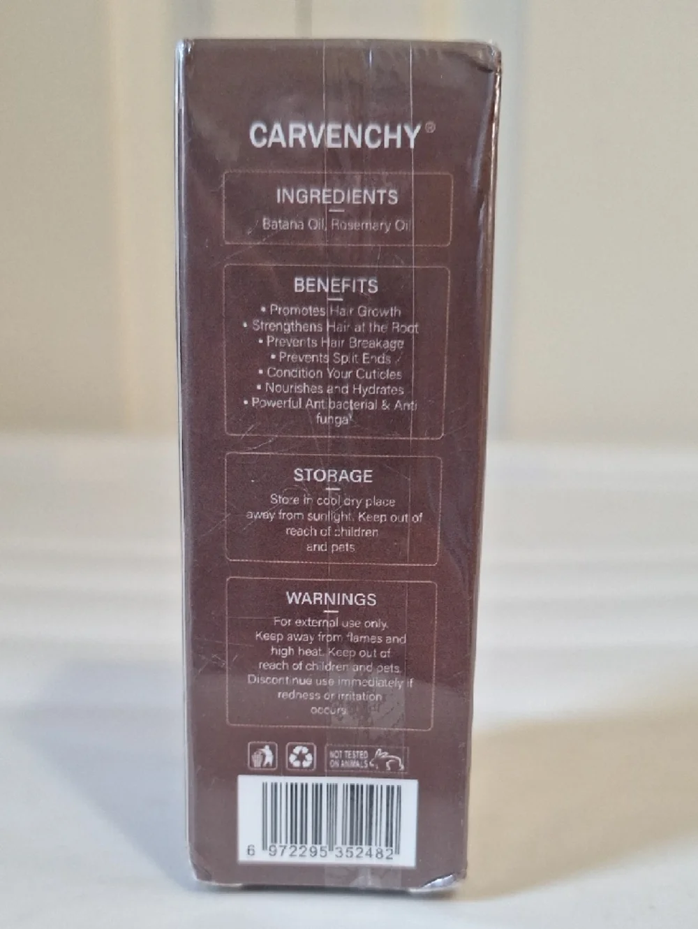 Carvenchy 100% Pure Batana Oil + Rosemary Oil - Hair Growth Scalp Health